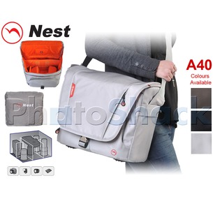 Athena A40 Shoulder Bag fits Laptop 12 - A40Silver